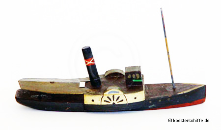 K&ouml;ster-Modell Flussraddampfer