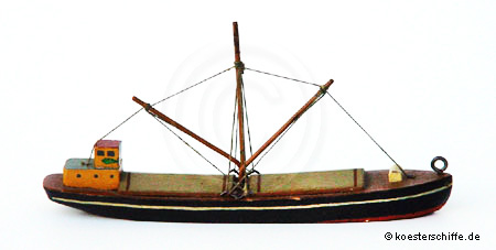 K&ouml;ster-Modell Leichter mit Mast