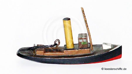 K&ouml;ster-Modell Gro&szlig;er Hafenschlepper