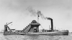 Eimerbagger L&uuml;hesand