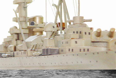K&ouml;ster-Modell Schwerer Kreuzer Admiral Hipper