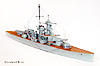 K&ouml;ster-Modell Schlachtschiff Gneisenau