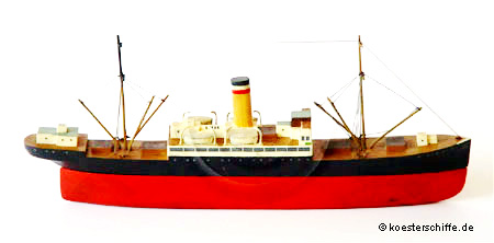 K&ouml;ster-Modell Fahrgast- und Frachtschiff