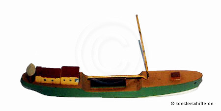 K&ouml;ster-Modell K&uuml;sten-Motorfrachtschiff